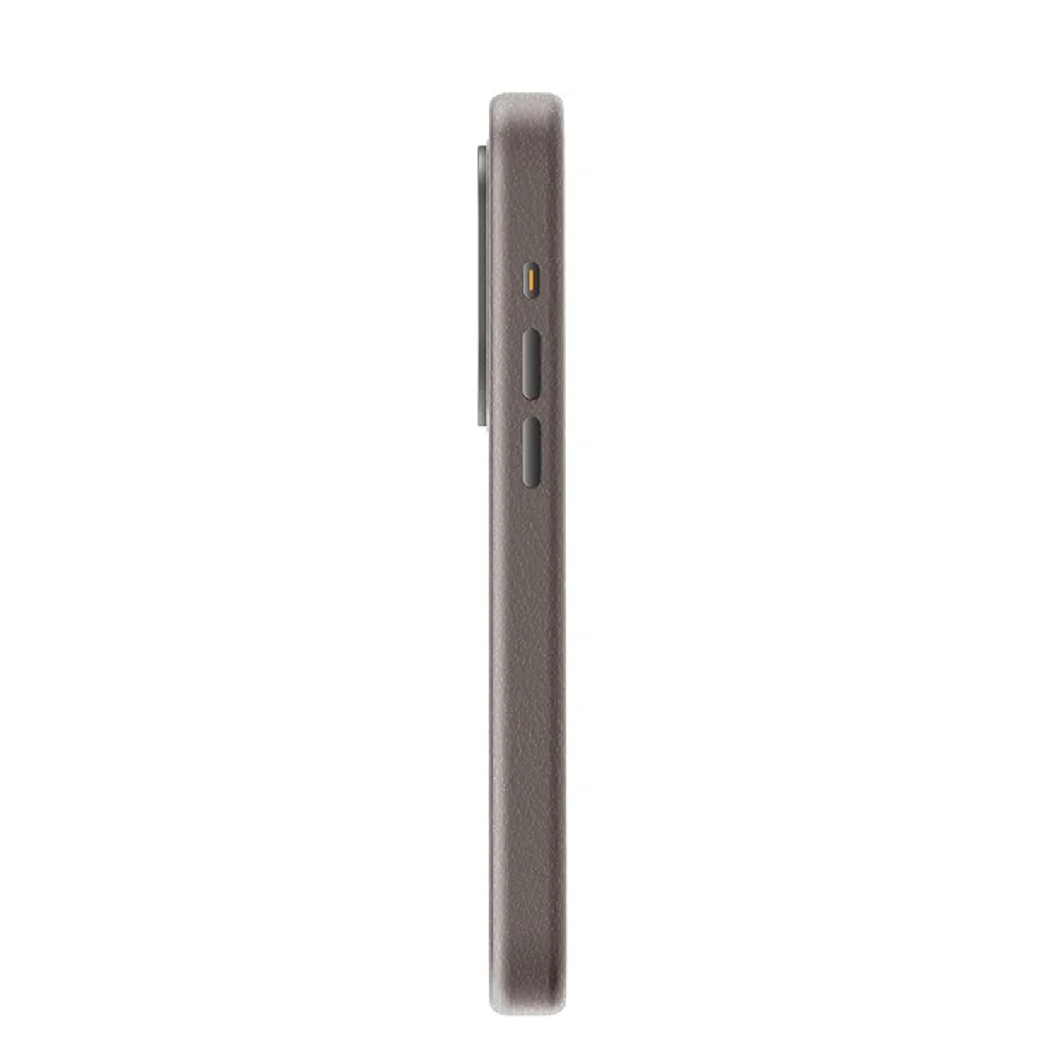 Uniq Lyden iPhone 15 Pro Leather Case | Grey Uniq Lyden iPhone 15 Pro Leather Case | Grey